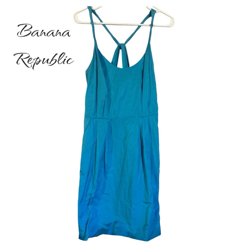 NWT Banana Republic light blue dress, size 8